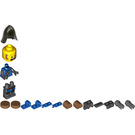 LEGO Black Falcon Knight (Neck Bracket) Minifigure