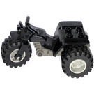 LEGO Tricycle with Dark Gray Chassis and Light Gray Wheels