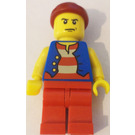 LEGO Classic Pirate Set Pirate with Angry Look Minifigure