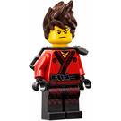 LEGO Kai with Spiked Hair Minifigure and Silver Katana Holder