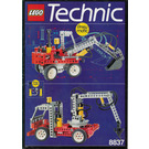 LEGO Pneumatic Excavator Set 8837 Instructions