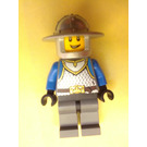 LEGO Scale Mail, Crown Belt, Helmet with Broad Brim Chess Knight Minifigure