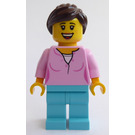 LEGO Woman in Pink Shirt Minifigure