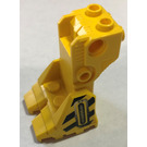 LEGO Minifigure Platform Exo-Skeleton with Hose and Danger Stripes Decoration (41525 / 42065)